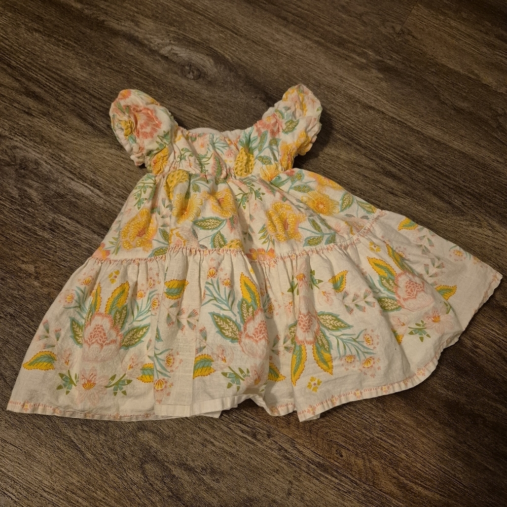 Rachel Zoe Toddler Floral Tiered Boho Sun Dress - 2T